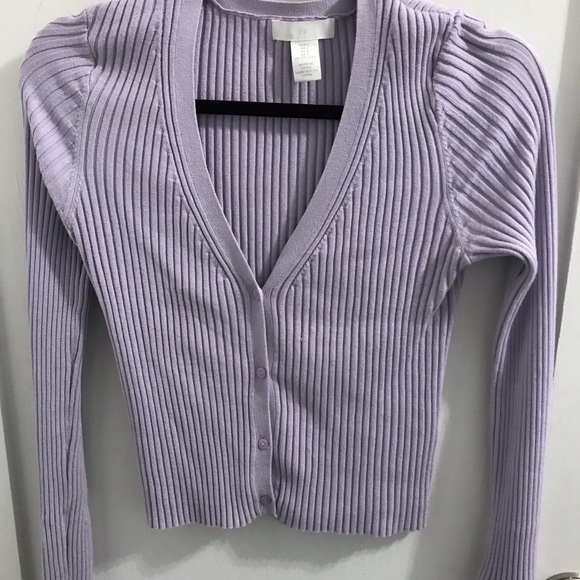 H&M Tops - PURPLE LONG SLEEVE